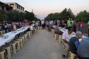 Bu yıl ramazan ayında düzenlenen mahalle iftarının 3.sü yapıldı